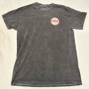 Coca Cola Vintage Washed Black T-Shirt